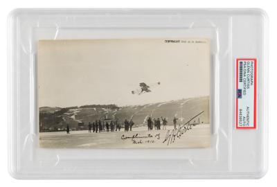 Lot #6376 Glenn Curtiss Signed Photograph