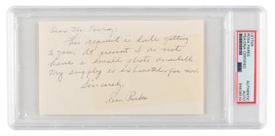Lot #6244 Rosa Parks Autograph Note Signed