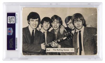 Lot #6484 Rolling Stones Signed Promo Card - Image 2