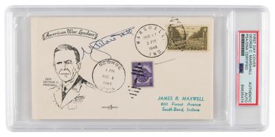 Lot #6342 George C. Marshall Signed Cover