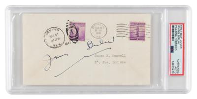 Lot #6505 Irving Berlin Signed Cover