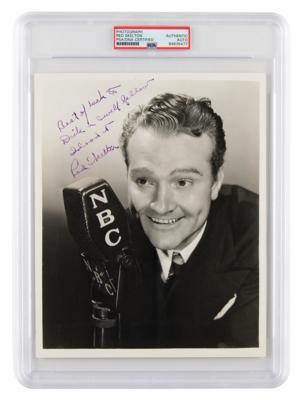 Lot #6609 Red Skelton Signed Photograph - Image 1