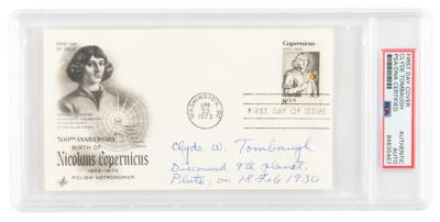 Lot #6280 Clyde W. Tombaugh Signed FDC