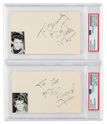 Lot #6534 Everly Brothers Signatures