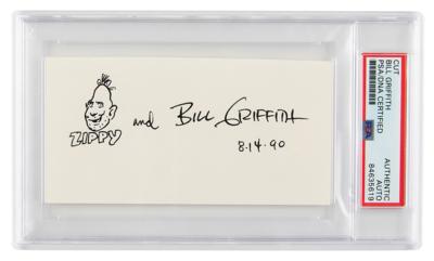 Lot #6427 Bill Griffith Original Sketch of Zippy