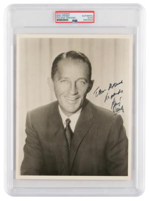 Lot #6573 Bing Crosby Signed Photograph