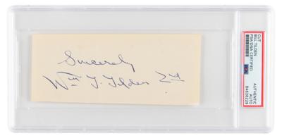 Lot #6684 Bill Tilden Signature - Image 1