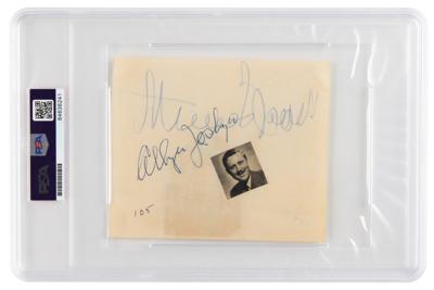 Lot #6607 Mack Sennett Signature - Image 2