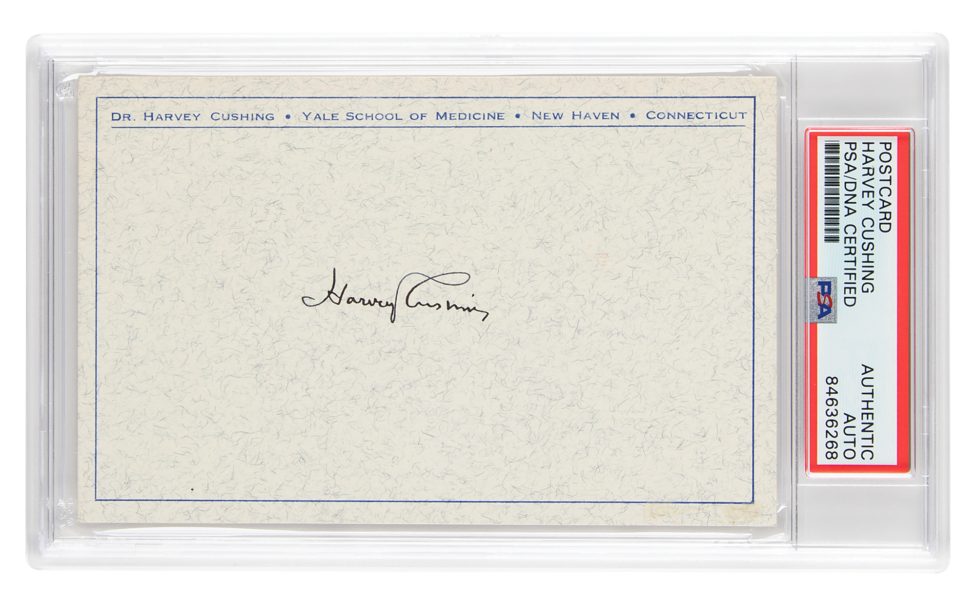 Lot #6178 Harvey Cushing Signature