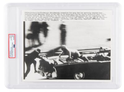 Lot #6218 Kennedy Assassination Original 'Type III' Wire Photograph