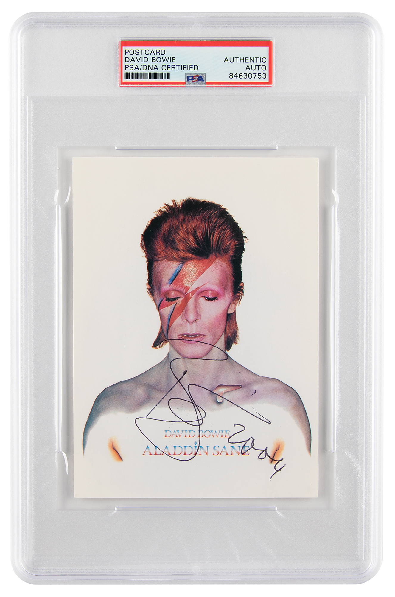 Lot #6477 David Bowie Signed Photograph