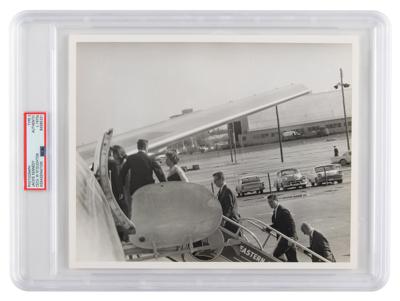 Lot #6045 Jacqueline Kennedy Original 'Type II' Photograph by Cecil Stoughton