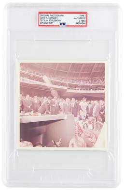 Lot #6075 John F. Kennedy Original 'Type I' Photograph by Cecil Stoughton