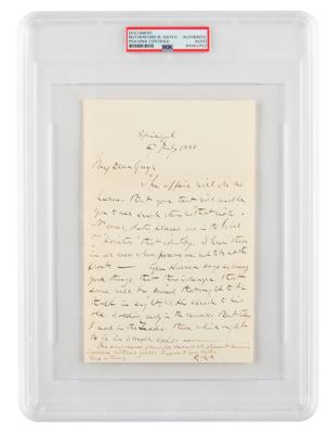 Lot #6033 Rutherford B. Hayes Autograph Letter Signed