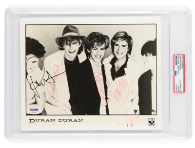 Lot #6533 Duran Duran Signed Photograph