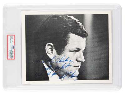 Lot #6217 Ted Kennedy Signed Photograph