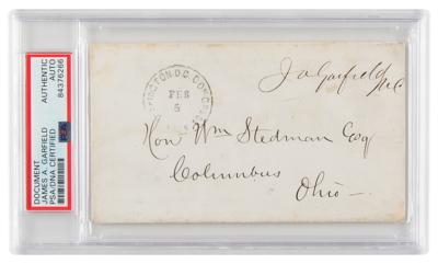 Lot #6061 James A. Garfield Signed Free Frank