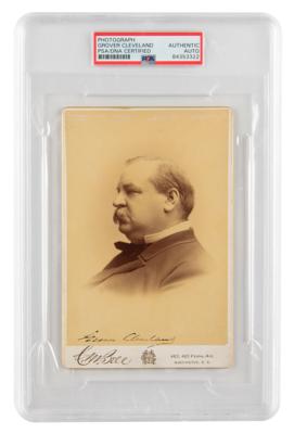 Lot #6037 Grover Cleveland Signed Photograph