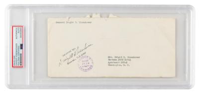 Lot #6056 Dwight D. Eisenhower Signed Envelope