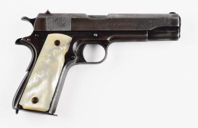 Lot #211 Officer William Henderson ‘Ben’ Turpin’s Colt Commercial Government Model Pistol - Image 1