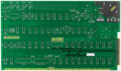 Lot #218 Apple: Ronald Wayne Signed Apple-1 Replica Board - Image 1