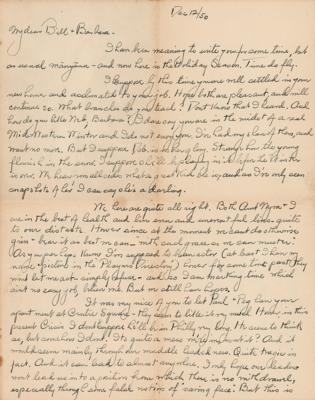 Lot #788 Edward Van Sloan Autograph Letter Signed - Image 1