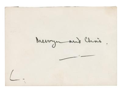 Lot #131 King Charles III Autograph Letter Signed - Image 3