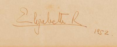 Lot #138 Queen Elizabeth II Signed Oversized Photograph - Image 3