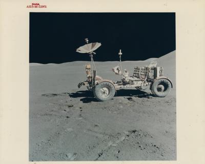 Lot #347 Apollo 15: Lunar Roving Vehicle Original 'Type 1' Photograph - Image 1
