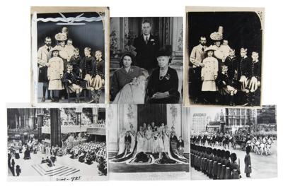 Lot #274 Royal Family (6) Original Oversized Photographs - Image 1