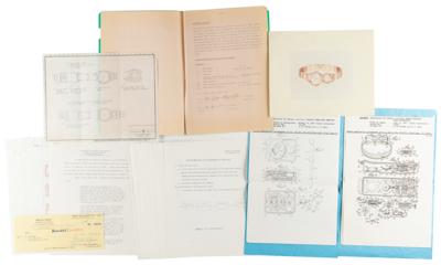 Lot #850 Zeppo Marx Patent Archive