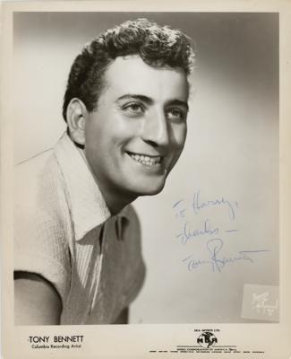 Lot #624 Tony Bennett Signed Photograph - Image 1