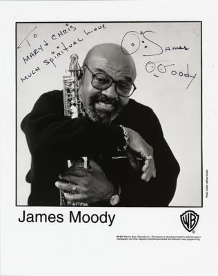 Lot #656 James Moody Signed Photograph - Image 1