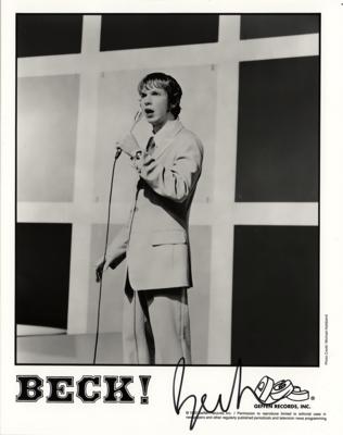 Lot #687 Beck Signed Photograph - Image 1