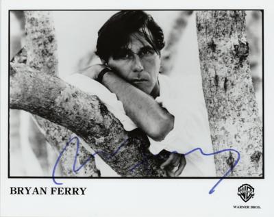 Lot #705 Bryan Ferry Signed Photograph - Image 1