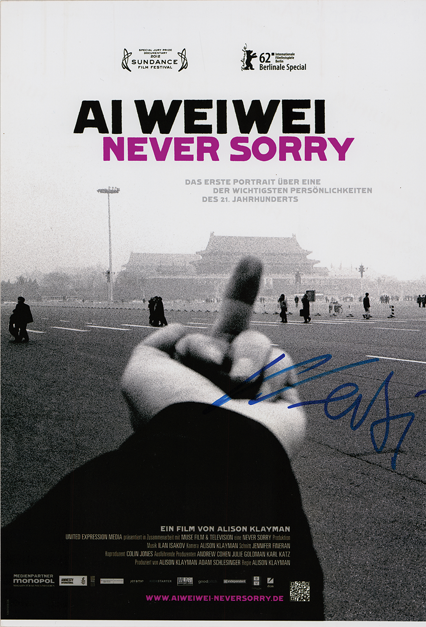 Ai Weiwei Signed Photograph | RR Auction