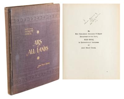 Lot #665 John Philip Sousa Signed Book