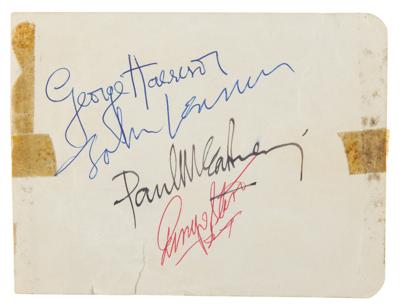 Lot #561 Beatles Signatures (1963) - Image 1