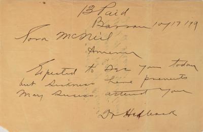 Lot #158 James Younger Autograph Letter Signed - Image 2