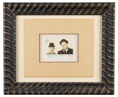 Lot #783 Laurel and Hardy Signed Photograph - Image 2