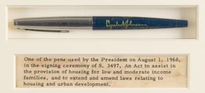 Lot #22 Lyndon B. Johnson Bill Signing Pen - Image 3
