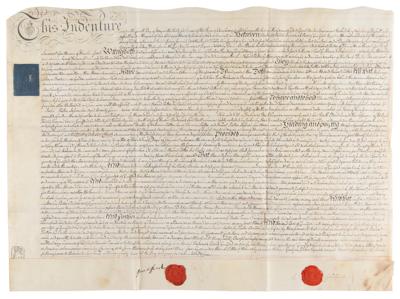 Lot #263 Frederick North, Lord North Document Signed - Image 1