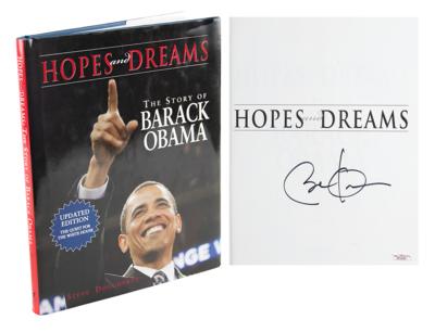 Lot #81 Barack Obama Signed Book - Image 1
