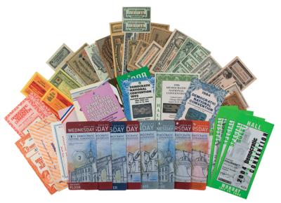 Lot #49 Democratic National Convention (40) Ticket Collection: 1892 to 2016 - Image 1