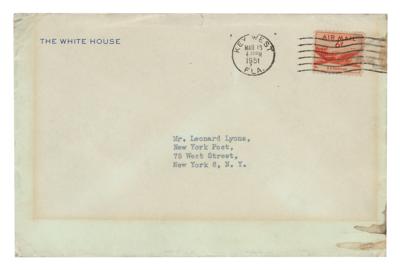Lot #96 Harry S. Truman Typed Letter Signed as President - Image 2
