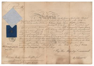 Lot #273 Queen Victoria Document Signed - Image 1