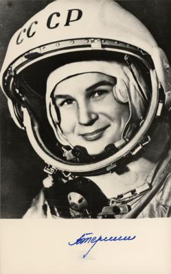 Lot #370 Valentina Tereshkova Signed Photograph