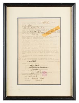 Lot #547 Gustav Holst Document Signed - Image 2