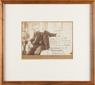 Lot #549 Jules Massenet Signed Photograph - Image 2