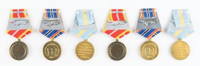 Lot #355 Yuri Gagarin (6) Commemorative Medals - Image 2